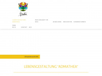 lebensgestaltung-admathea.de Webseite Vorschau