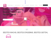 pink-waxing-academy.de Webseite Vorschau
