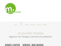mpunkt-media.de Webseite Vorschau