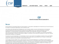 csp-netzwerk.de Webseite Vorschau