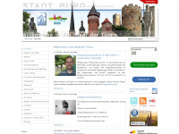stadtburg.info Webseite Vorschau