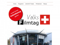 volksfilmtag.ch Webseite Vorschau