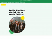 ambis.cz Webseite Vorschau