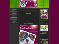 familienhund-buch.de Webseite Vorschau