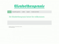 elisabethenpraxis.ch Webseite Vorschau