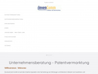 invencomm.com Webseite Vorschau
