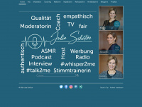 juliaschuetze.at Webseite Vorschau