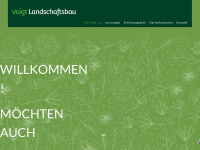 voigt-landschaftsbau.de Webseite Vorschau
