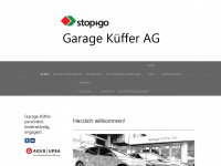 garagekueffer.ch Webseite Vorschau