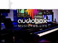 audiobox-studios.de Webseite Vorschau