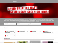 radiobielefeldhilft.de Webseite Vorschau