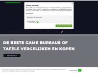 gamebureau.nl Webseite Vorschau