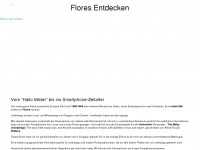 floresentdecken.ch Webseite Vorschau