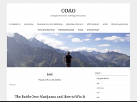 coag.info Webseite Vorschau