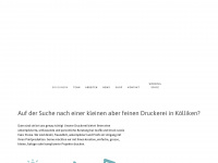 druckwerk-kyburz.ch Webseite Vorschau