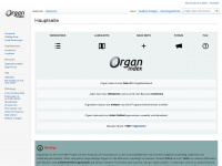 organindex.de Webseite Vorschau