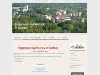 bv-sued-west-bamberg.de Webseite Vorschau