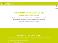 muggestop.ch Webseite Vorschau