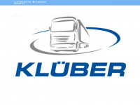 klueber-transport.de Webseite Vorschau