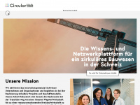 circularhub.ch Webseite Vorschau