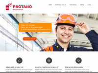 protano.de Webseite Vorschau