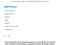ulefone.ch Webseite Vorschau