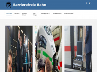 barrierefreiebahn.de Webseite Vorschau