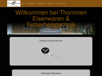 thommen-page.ch Webseite Vorschau