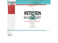 wettstein-baugeschäft-gmbh.ch Webseite Vorschau