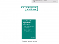 dr-ponsold-pharma.com Webseite Vorschau