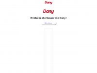 danone-dany.de Webseite Vorschau