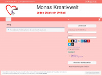 monaskreativwelt.de Webseite Vorschau