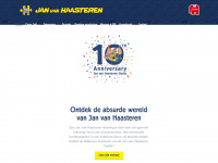janvanhaasteren.nl Webseite Vorschau