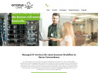 octopus-care.de Webseite Vorschau
