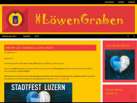 loewengraben.info Webseite Vorschau