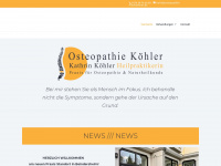 osteopathie-frankenthal.de Webseite Vorschau