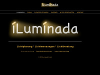 iluminada.ch Webseite Vorschau