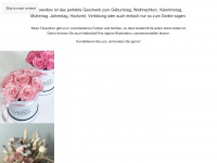 allure-flowerbox.de Webseite Vorschau