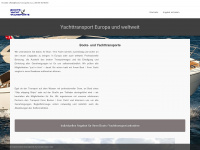 boots-transporte.eu Webseite Vorschau