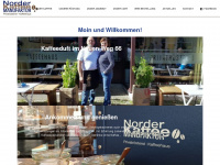 norder-kaffee.de Webseite Vorschau