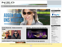 designer-brillen.com Webseite Vorschau