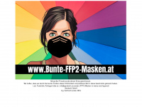 bunte-ffp2-masken.at Webseite Vorschau