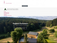 vogtland-ferienhaus.de Webseite Vorschau