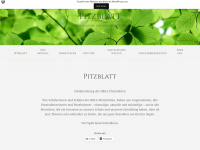 pitzblatt.wordpress.com Webseite Vorschau