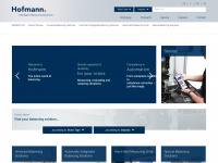 hofmann-global.com Webseite Vorschau