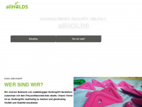 allholds.com Webseite Vorschau