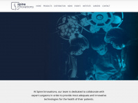 spine-innovations.com Webseite Vorschau
