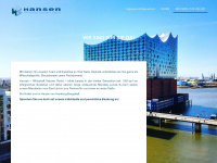 hansen-wsr.com Webseite Vorschau