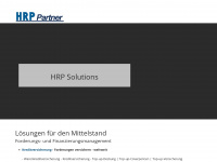 hrp-solutions.de Webseite Vorschau