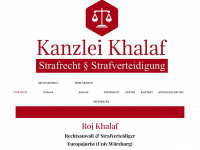 kanzlei-khalaf.de Thumbnail
